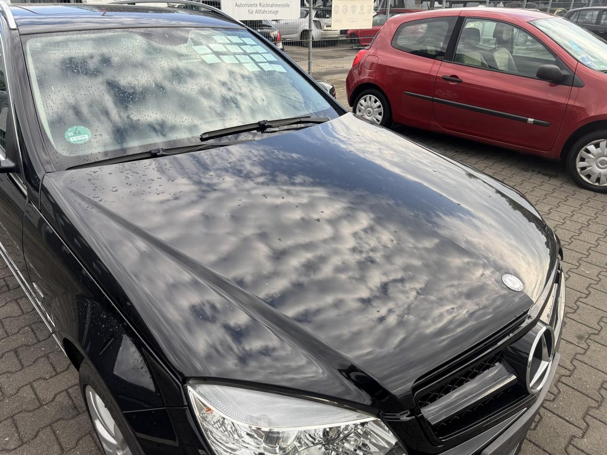 Mercedes C Klasse S204 original Motorhaube 197 Obsidianschwarz Bj.2009